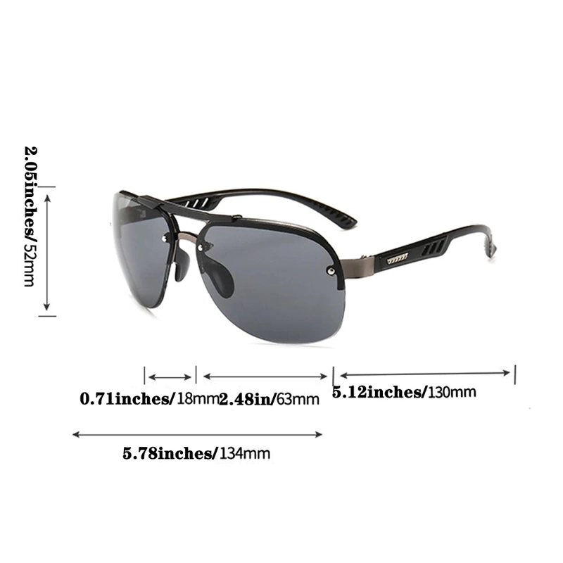 LENTES SOL GAFAS PARA EL SOL FILTRO UV TIPO AVIADOR MILITAR MODA - 2