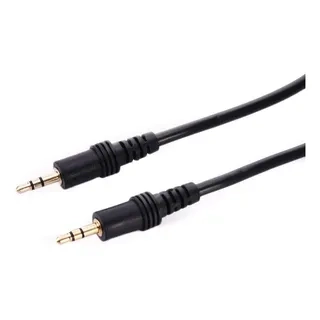 CABLE AUXILIAR A AUXILIAR CORTO 50CM PARA RADIOS JACK 3,5 MM ENTRADA PLUG NORMAL DE AUDIFONOS - 2