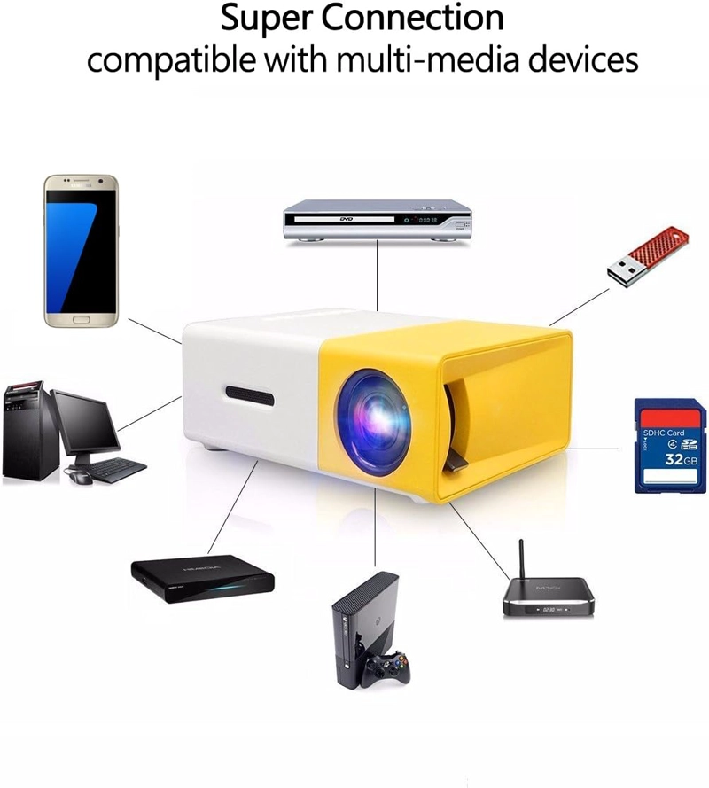 MINI PROYECTOR CON CONTROL REMOTO PRO LED - 2