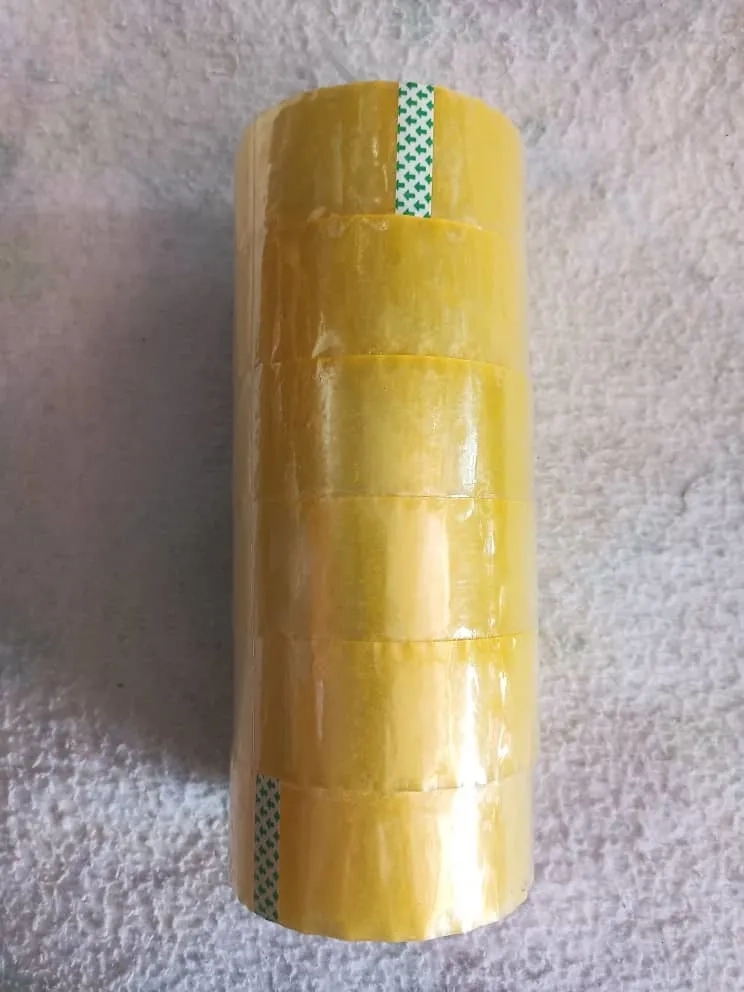 CINTA DE EMBALAR TRANSPARENTE 90 METROS PACKS 6 ROLLOS - 1