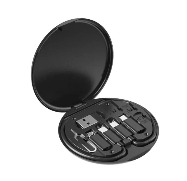 SET DE ADAPTADOR PARA CELULAR DATOS CABLE Y CARGA 60W USB TIPO C MICRO USB IP Y OTROS - 1