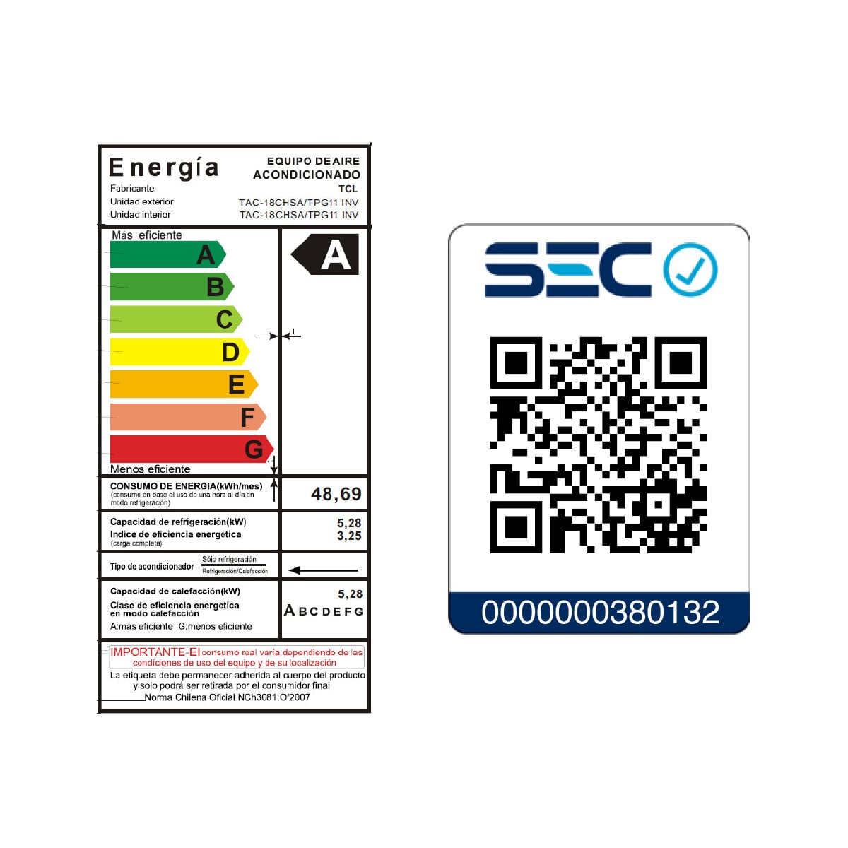 Aire Acondicionado Inverter TCL de 18000BTU R32 con Wifi - 3