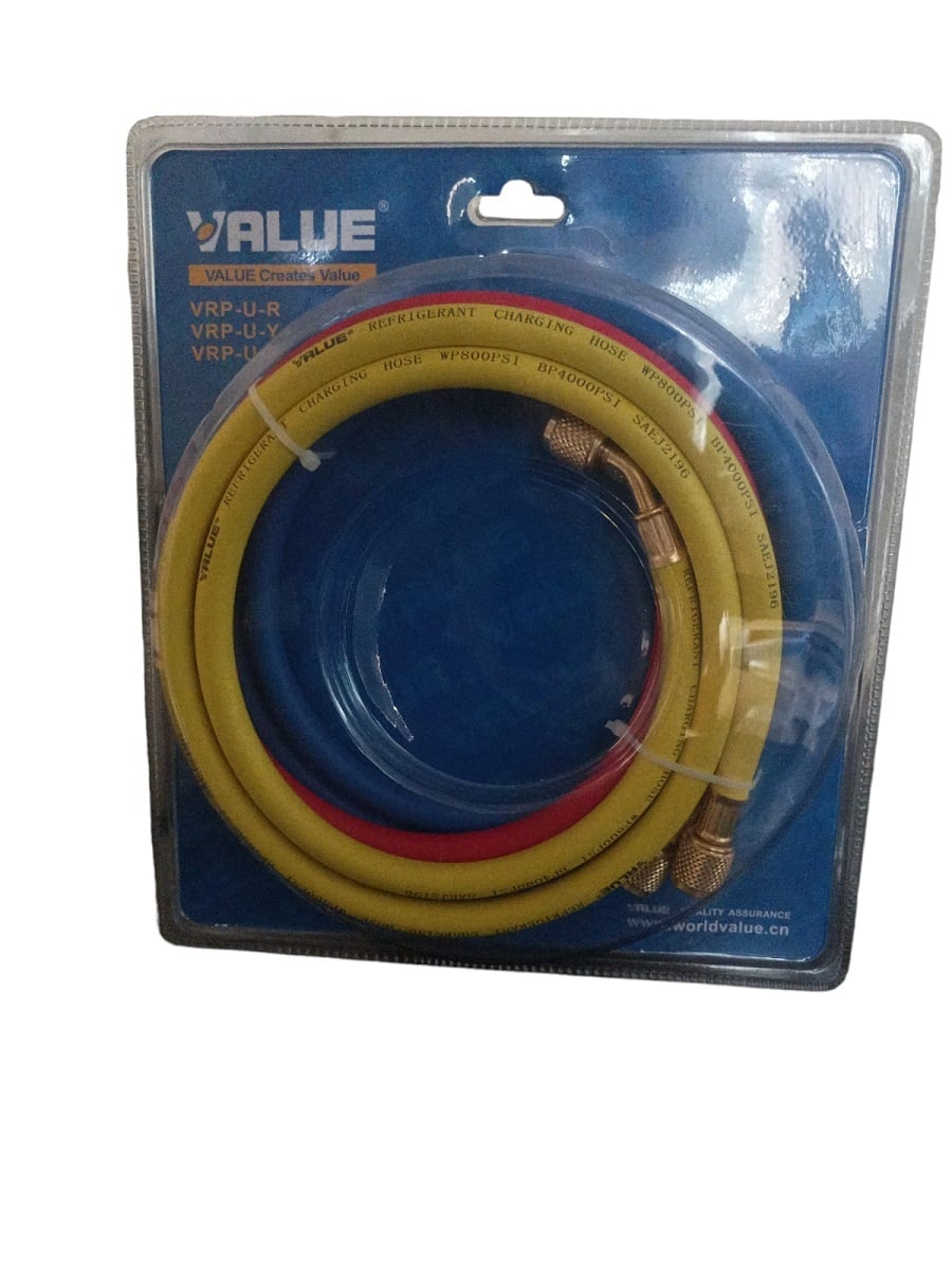 MANÓMETRO VALUE MANIFOLD ÁRBOL CARGA R410 R407 R134 R22 - 3