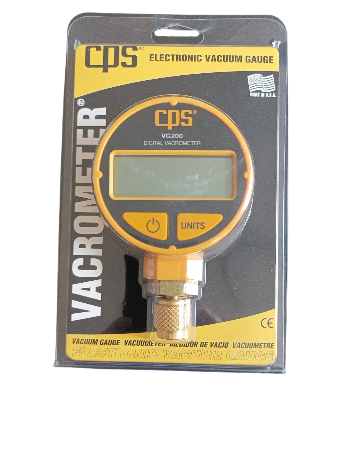 VACUÓMETRO MEDIDOR DE VACÍO DIGITAL CPS - 2