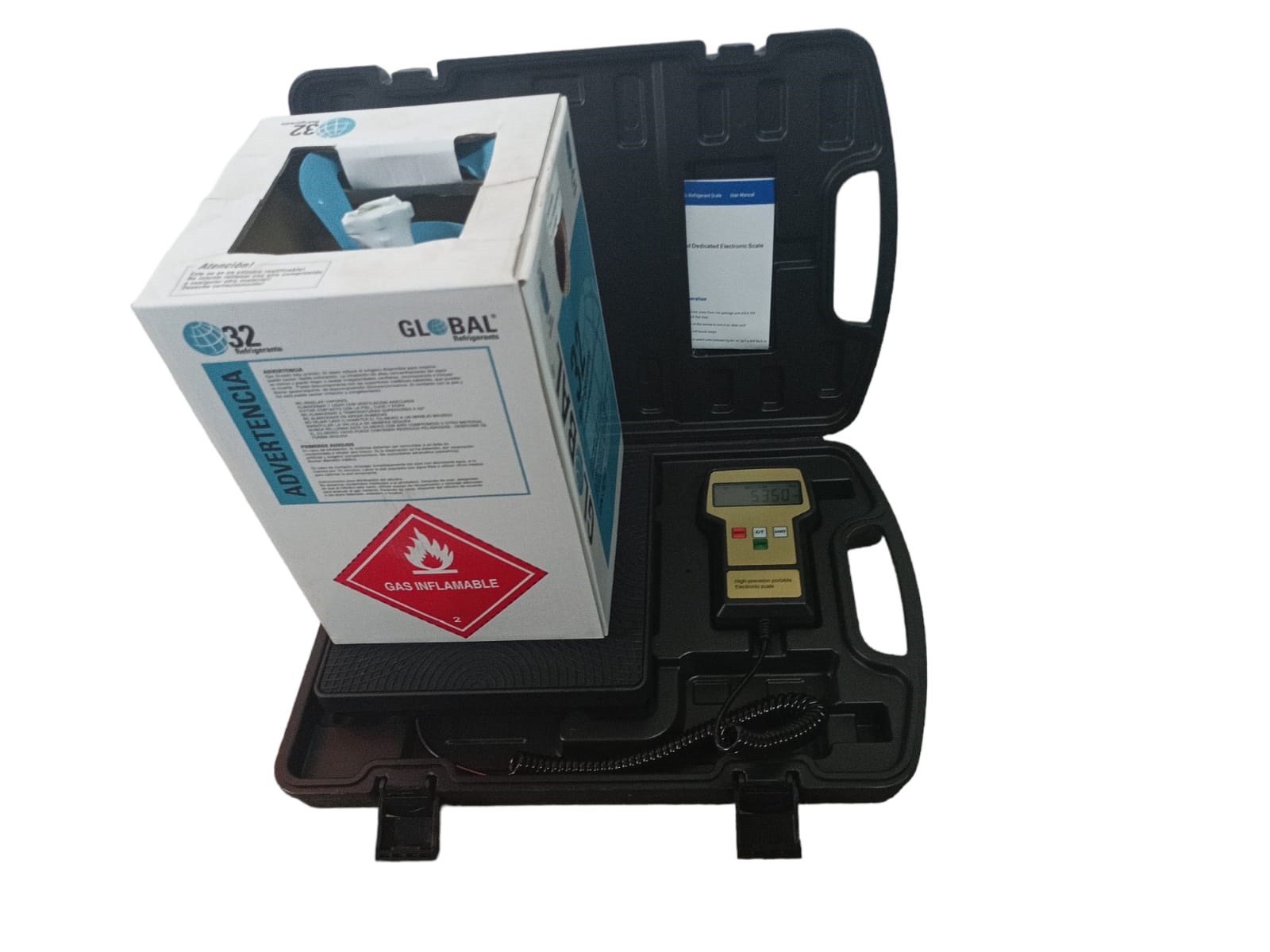 BÁSCULA MT PESA GAS REFRIGERANTE 100 KG LONGTERM - 2