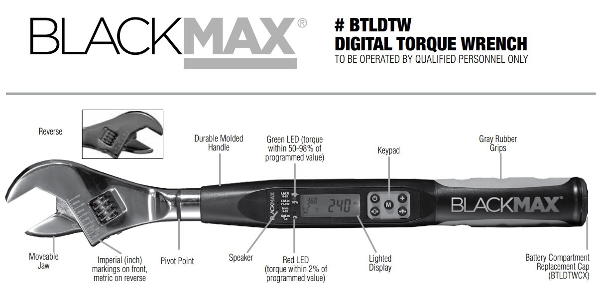 LLAVE MT BTLDTW TORQUE DIGITAL CPS 316 A 1-716 TORQUIMETRO INCL MALETA - 2
