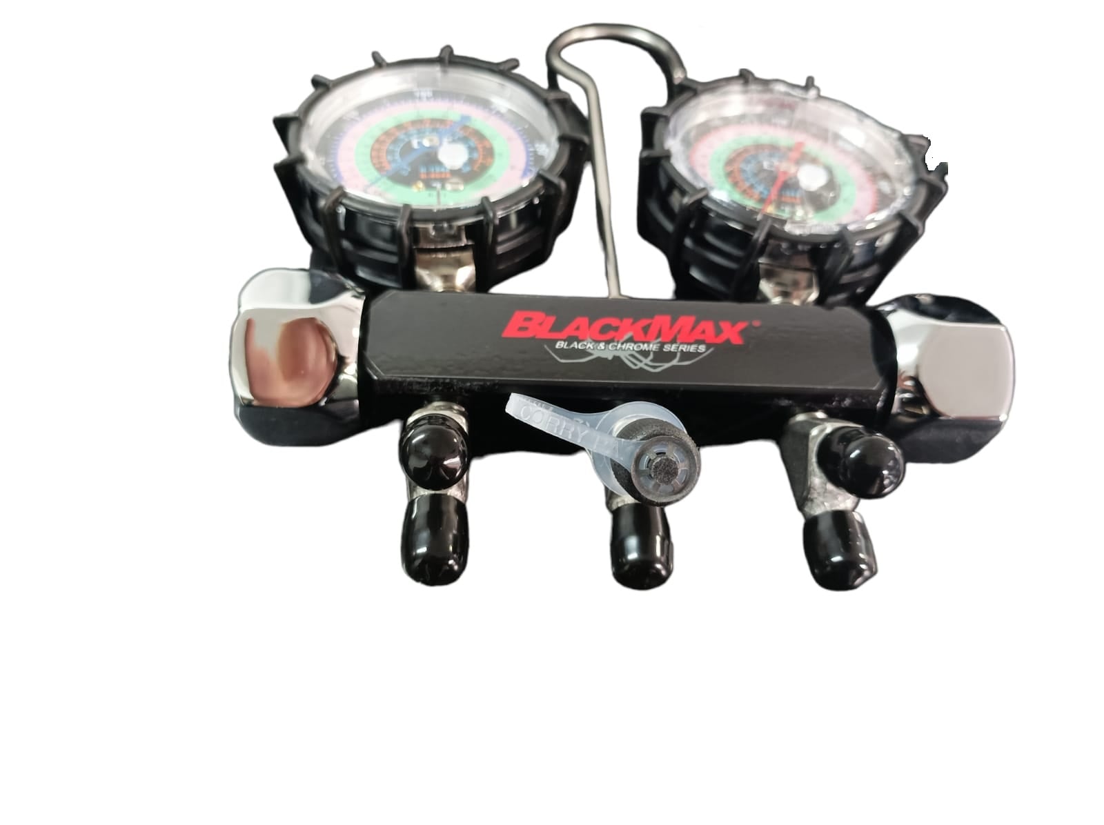 MANÓMETRO MT MBH5P5EZ MANIFOLD BLACK MAX Y MANGUERAS R134 R410 R404 R22 - 2