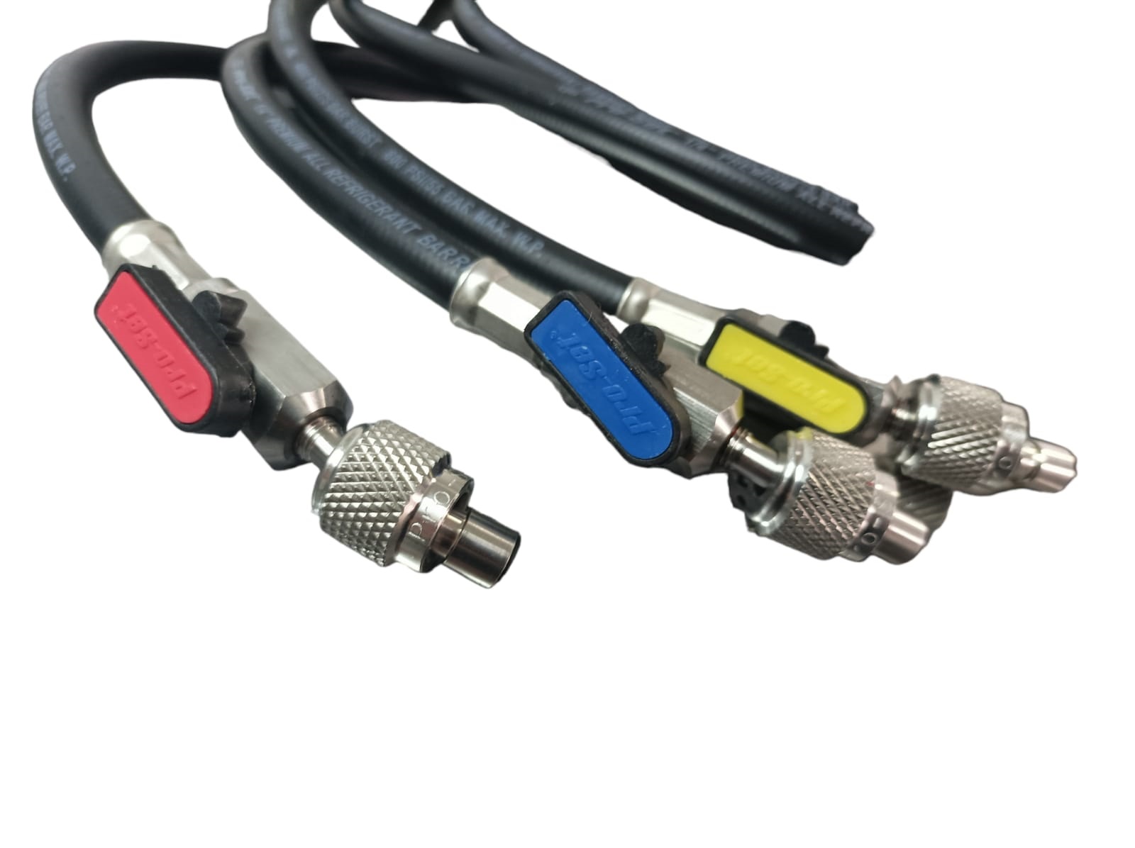 MANÓMETRO MT MBH5P5EZ MANIFOLD BLACK MAX Y MANGUERAS R134 R410 R404 R22 - 3