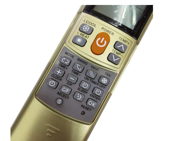 CONTROL REMOTO UNIVERSAL KT-N828 PARA AIRE ACONDICIONADO CON SOPORTE - 2