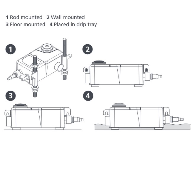 BOMBA DE CONDENSADO MINI TANK ASPEN - 3