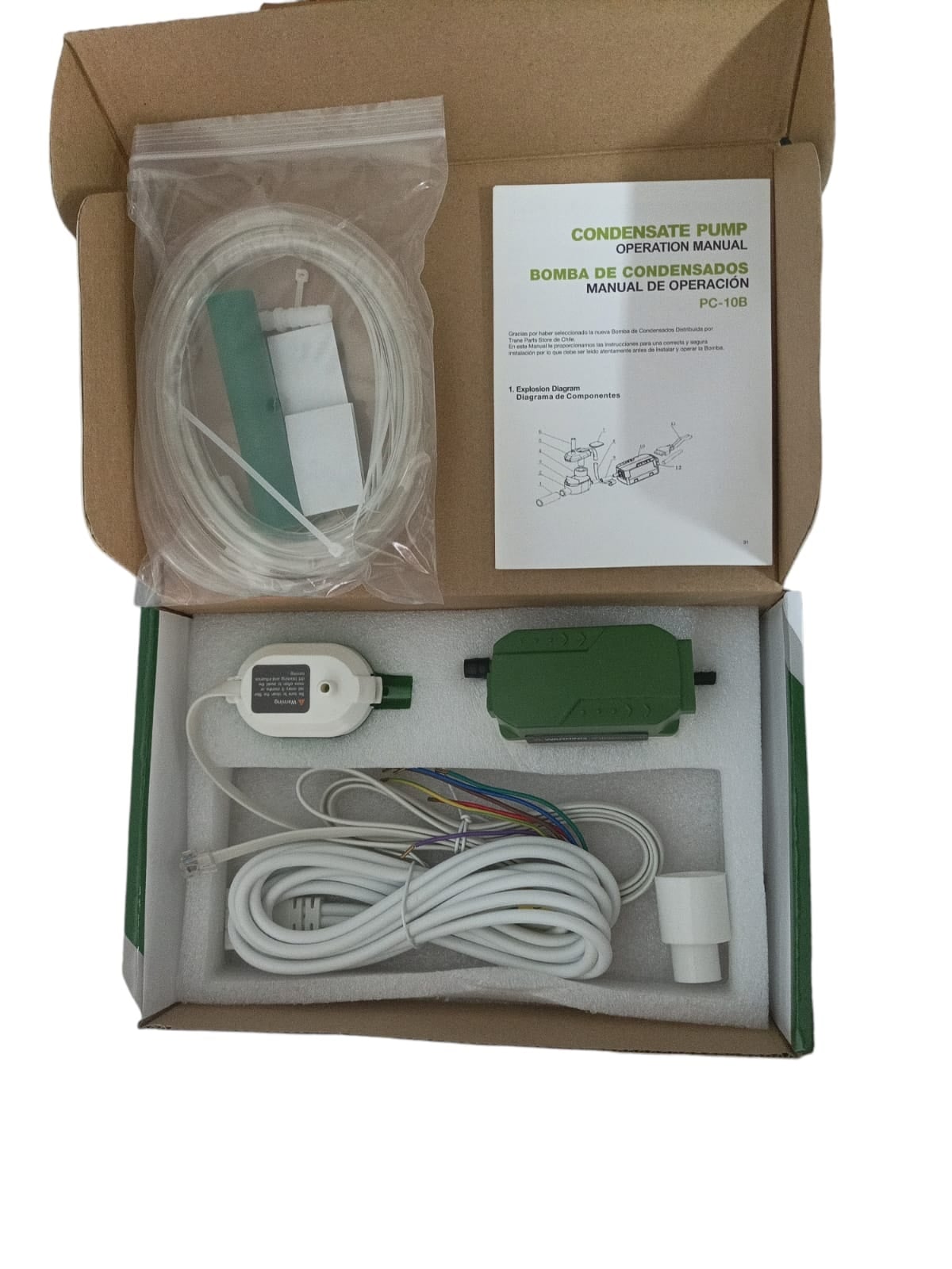 BOMBA DE CONDENSADO MINI PC10B BY TRANE - 2