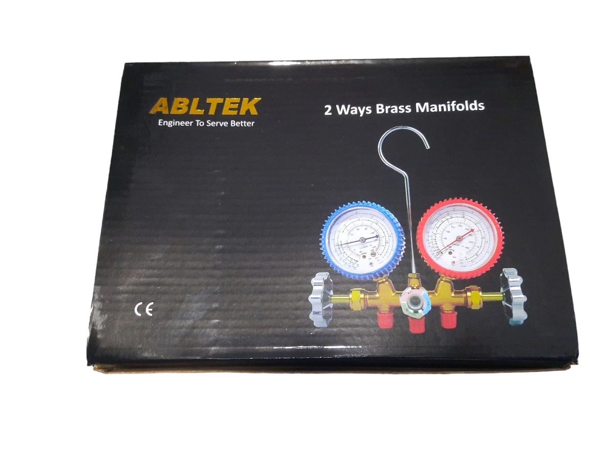 MANÓMETRO R410A, R134A, R404A. INCLUYE MANGUERAS - 2