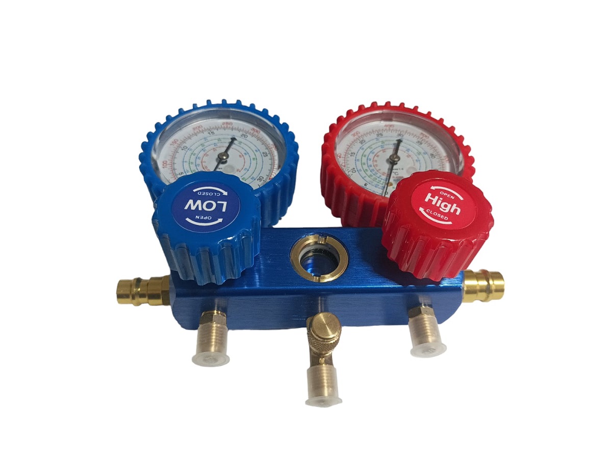 MANÓMETRO OTROS SUPLEMENTOS ATAM36YB R410A, R32, R22, R134A. INCLUYE MANGUERAS - 6