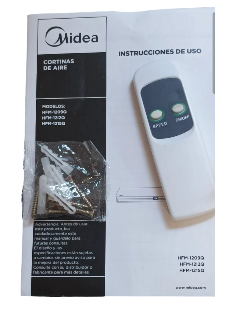 CORTINA DE AIRE MIDEA 120CM - 2