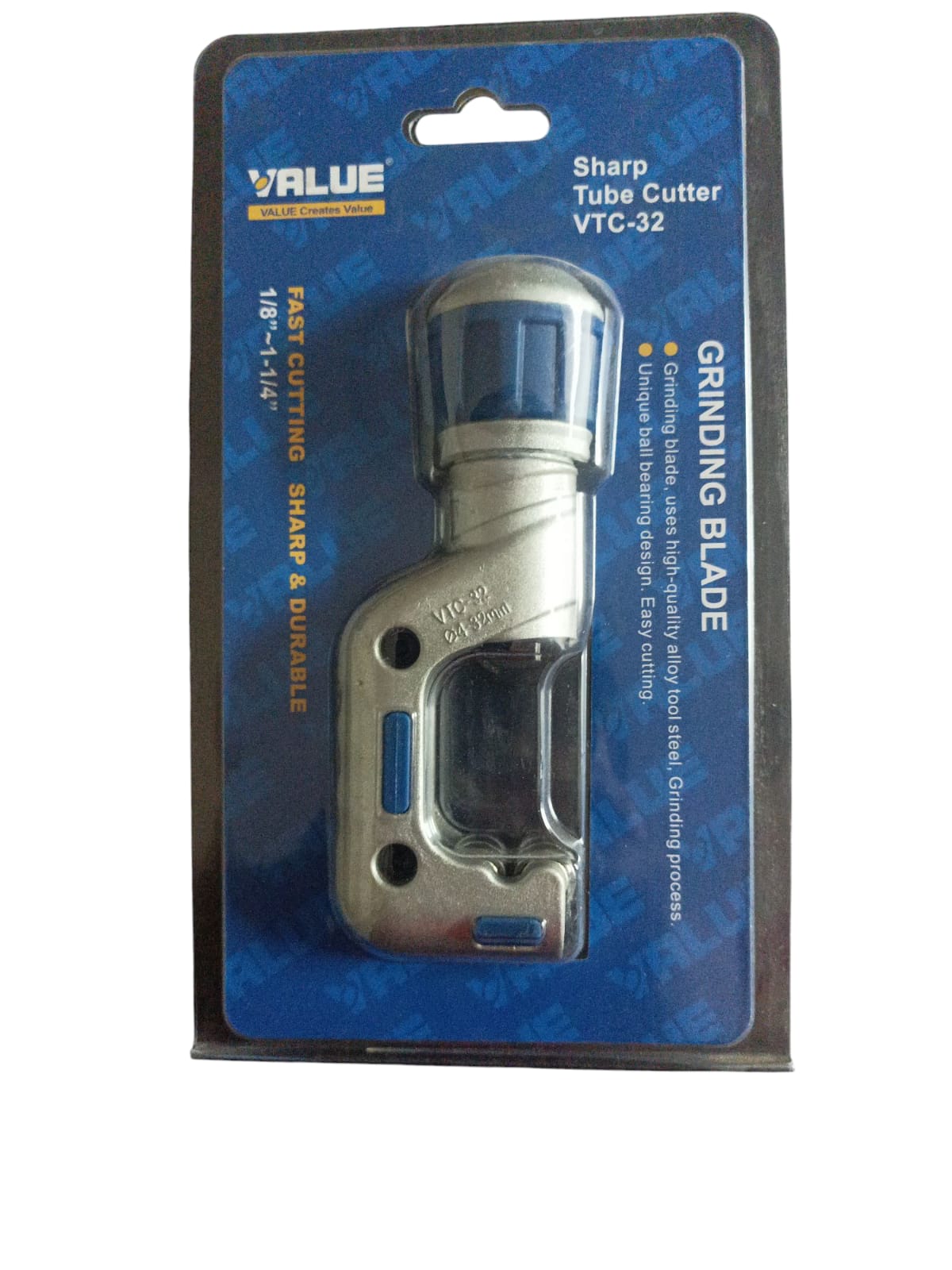 CORTADOR DE TUBOS VALUE 1/8” A 1-1/4” (4 HASTA 32 MM) - 2