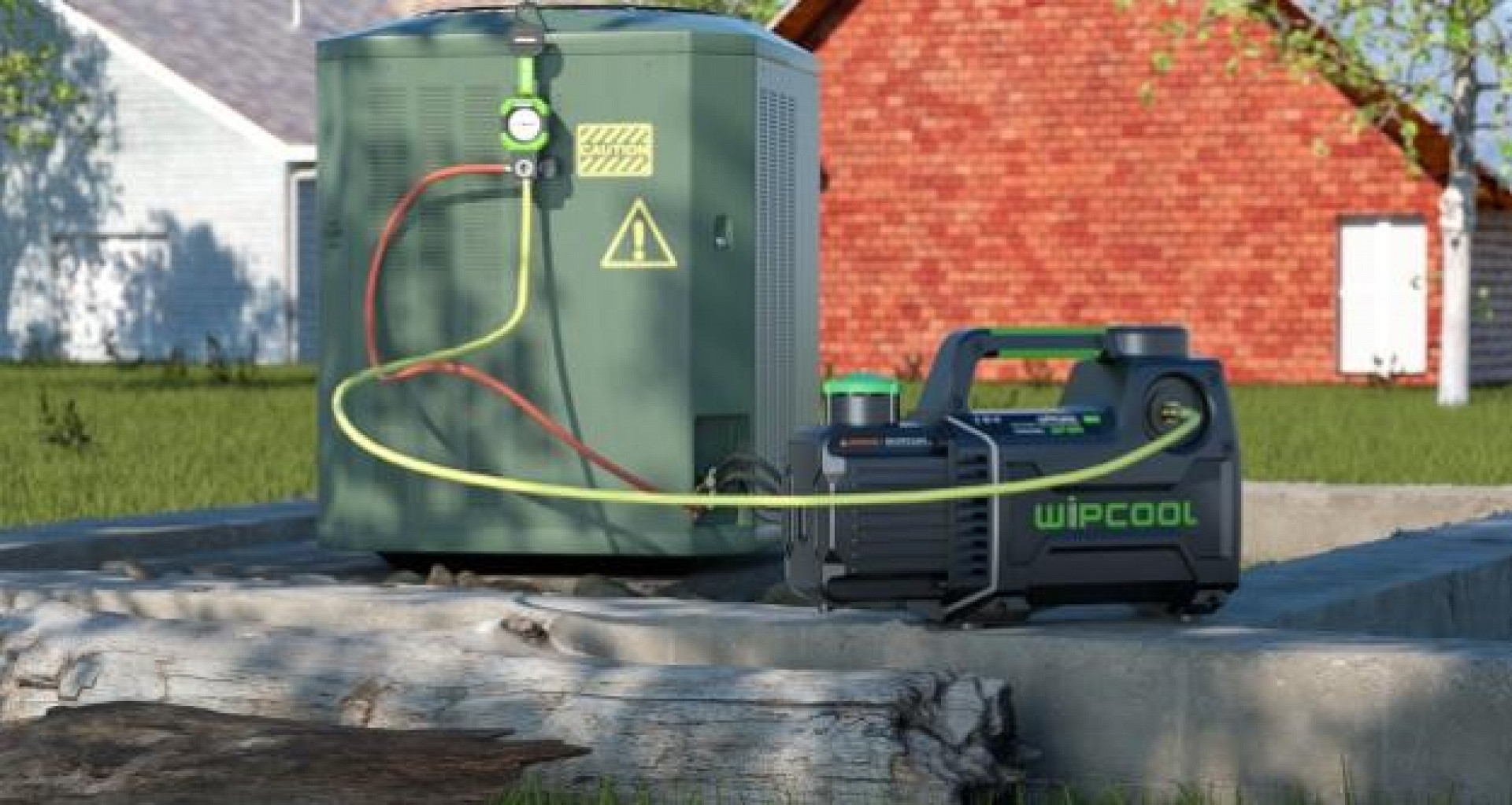 BOMBA DE VACIO 11 CFM 2 ETAPA R32 WIPCOOL - 3