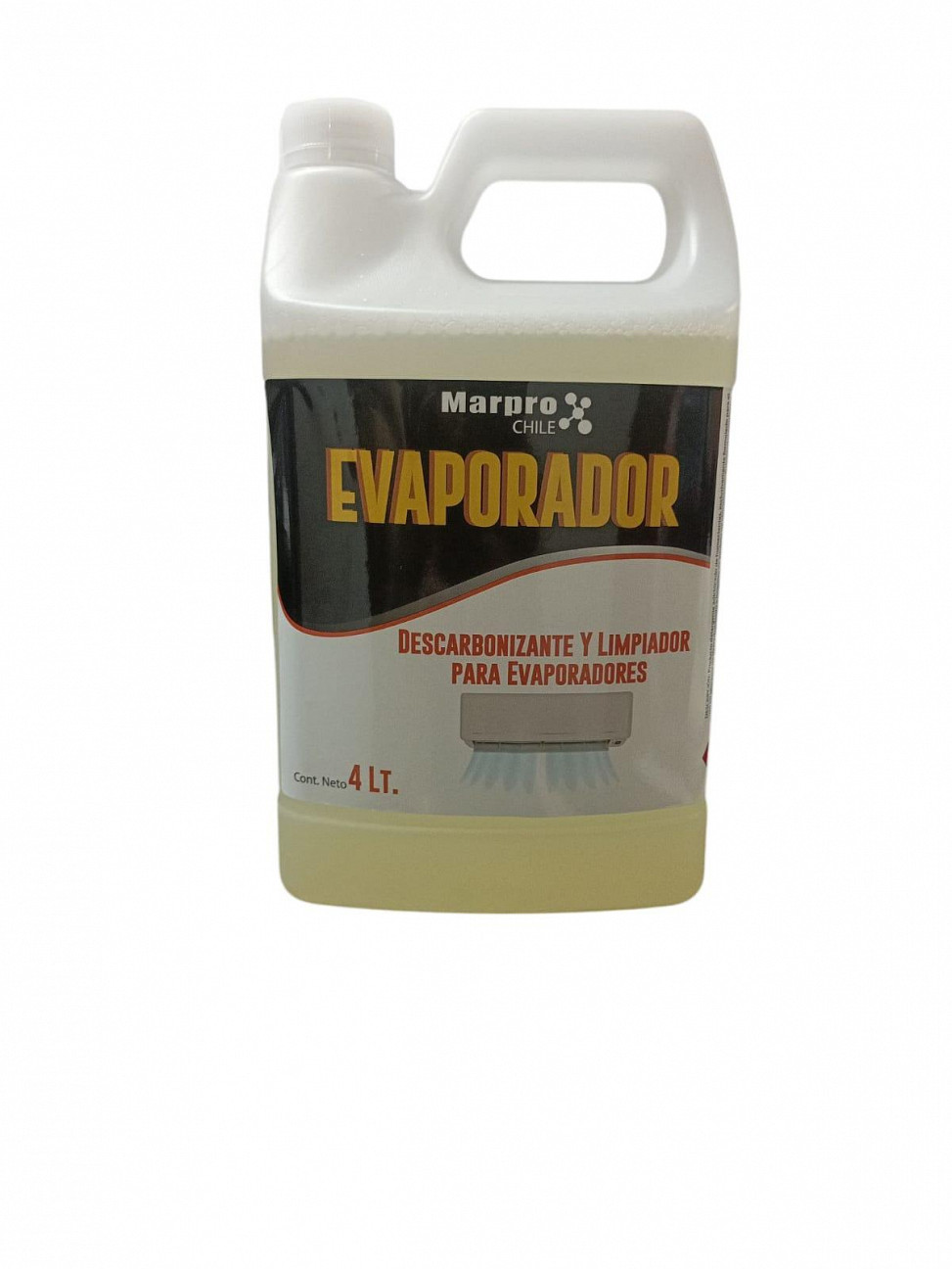 LIMPIADOR MANTENCION MARPRO AIRE ACONDICIONADO PARA EVAPORADOR. ENV 4LTS - 1