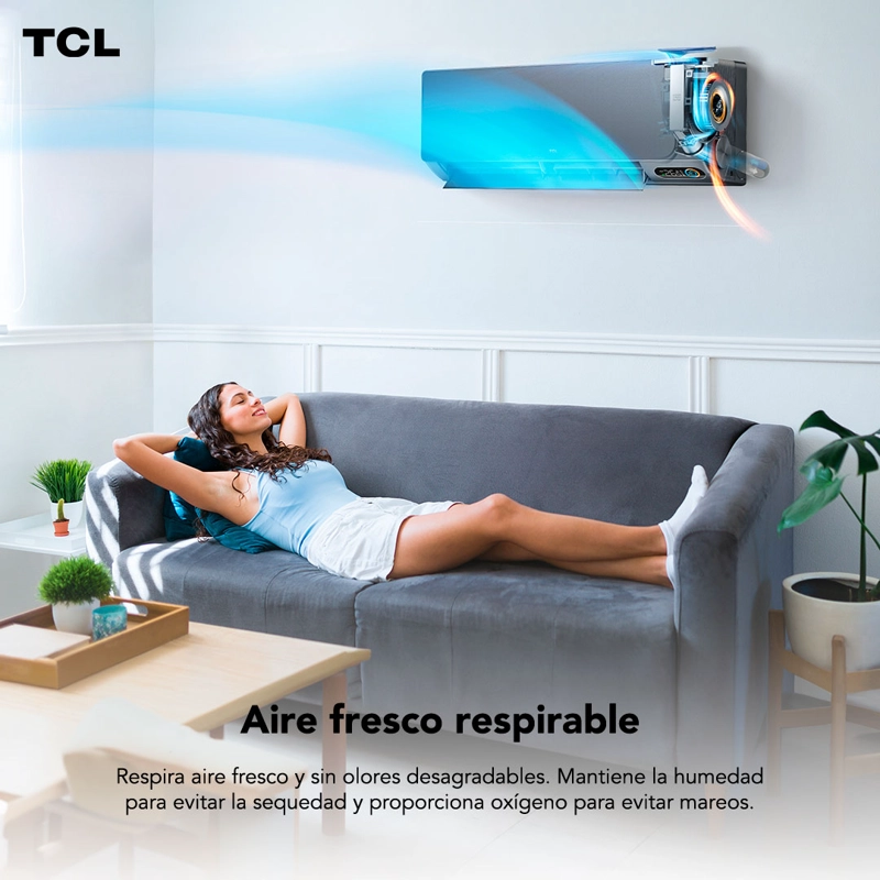AIRE ACONDICIONADO INVERTER TCL FRESHIN 12.000 BTU WIFI - 11