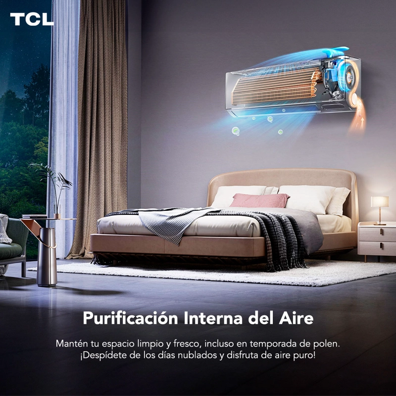 AIRE ACONDICIONADO INVERTER TCL FRESHIN 12.000 BTU WIFI - 12