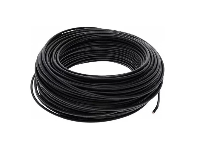 CORDON ELECTRICO ROLLO 50 MTS CONTINUOS  DE 3X2,5MM NEGRO - 2