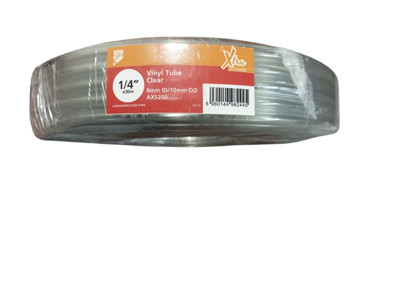 ROLLO MANGUERA PARA BOMBA DE CONDENSADO 6MM 1/4' O – 30MTS. TRANSPARENTE - 3