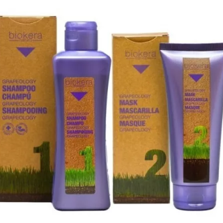 SALERM KIT PRO SHAMPOO + MASK BIOKERA PEPITA D UVA GRAPEOLOGY - 1