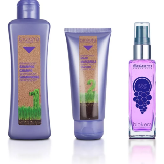 KIT GRAPEOLOGY SALERM UVA SHAMPOO - ACONDICIONADOR Y SERUM - 1