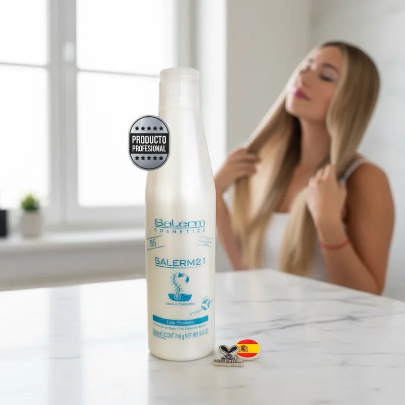 SALERM 21 ACONDICIONADOR NUTRITIVO CON O SIN ENJUAGUE 250ML - 1