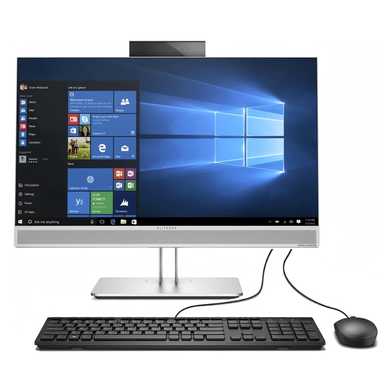 HP ELITEONE 800 G5, INTEL CORE I5-9500, 23.8', 8GB/256GB AIO NT PC (REACONDICIONADO) - 1