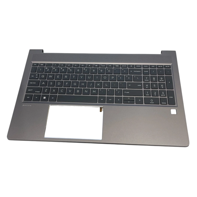 TOP COVER HP TECLADO RETROILUMINADO ESPAÑOL NEGRO PARA NOTEBOOK ZBOOK POWER G7 G8 G9 (NUEVO) - 1