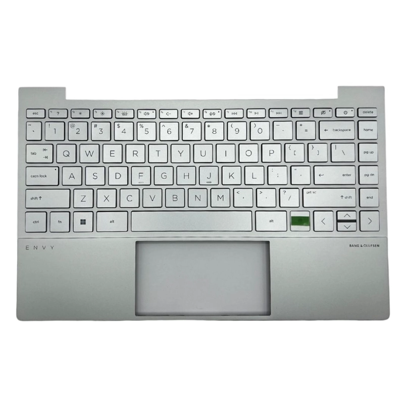 TOP COVER HP TECLADO RETROILUMINADO ESPAÑOL PLATA PARA NOTEBOOK ENVY 13-BA (NUEVO) - 1
