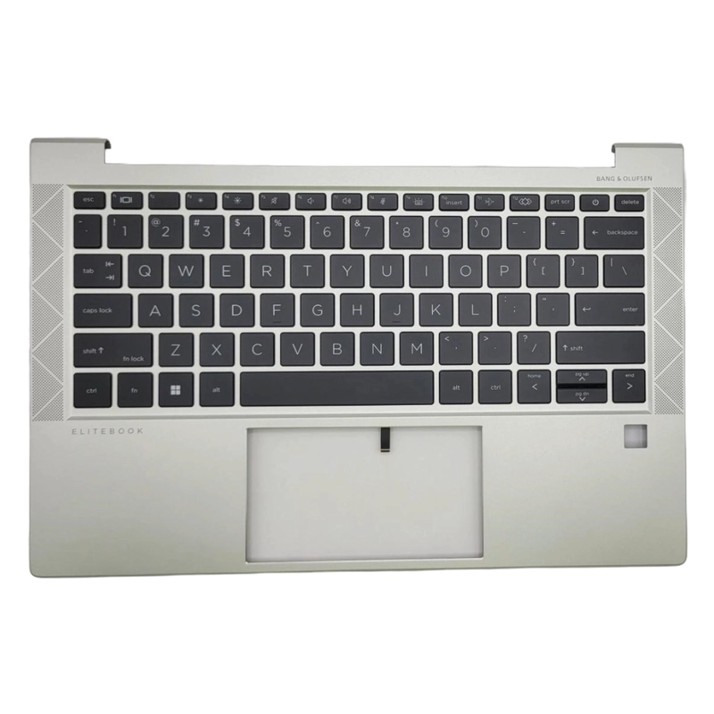 TOP COVER HP TECLADO RETROILUMINADO INGLE S PLATA PARA NOTEBOOK ELITEBOOK 830 G7 G8 (NUEVO) - 1