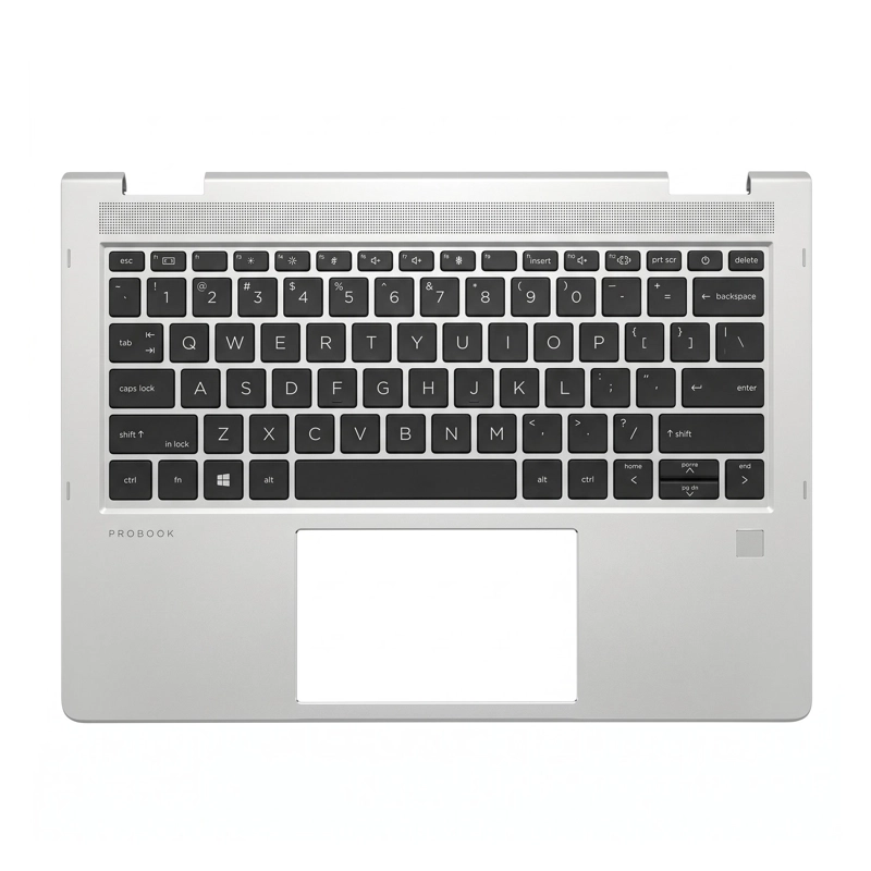TOP COVER HP TECLADO RETROILUMINADO ESPAÑOL PLATA PARA NOTEBOOK PROBOOK X360 435 G8 (NUEVO) - 1
