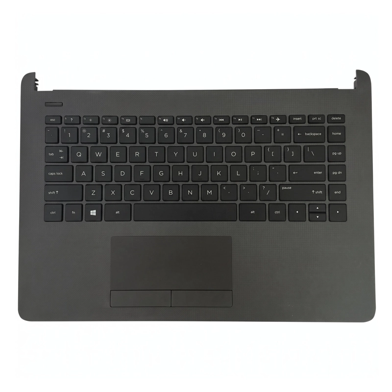 TOP COVER HP TECLADO ESPAÑOL NEGRO PARA NOTEBOOK 240 245 246 G5 14-AM 14-AN (NUEVO) - 1