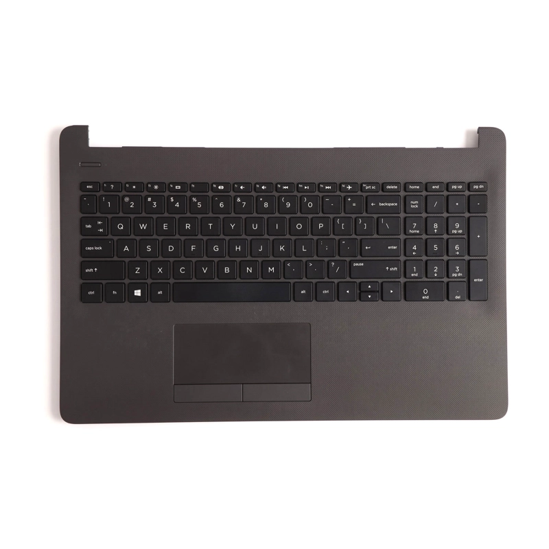 TOP COVER HP TECLADO ESPAÑOL NEGRO PARA NOTEBOOK 250 G6 255 G6 (NUEVO) - 1