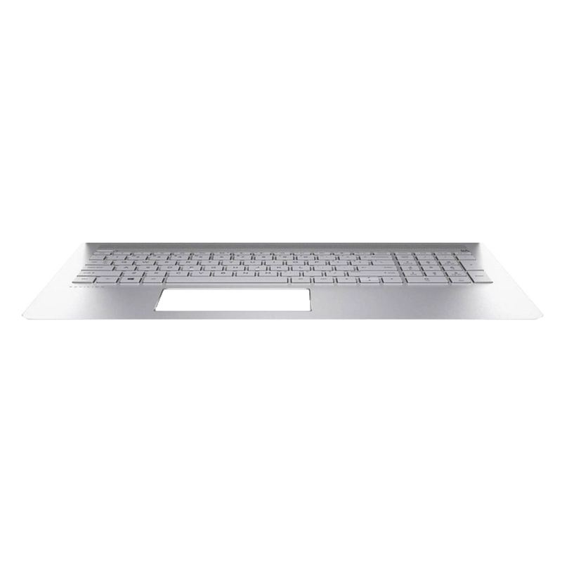 TOP COVER HP TECLADO RETROILUMINADO ESPAÑOL PLATA PARA NOTEBOOK PAVILION 15-CC (NUEVO) - 2