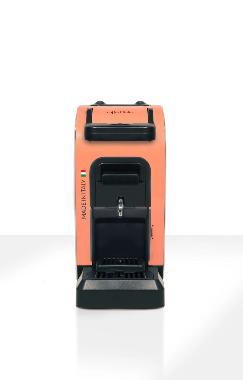 CAFETERA CAFFE D ITALIA BIRBA NARANJA + 25 CÁPSULAS - 2