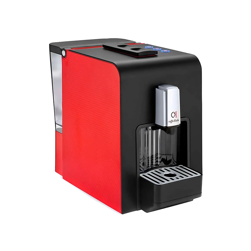 CAFETERA CAFFE D ITALIA CHIKKO ROJA + 25 CÁPSULAS - 1