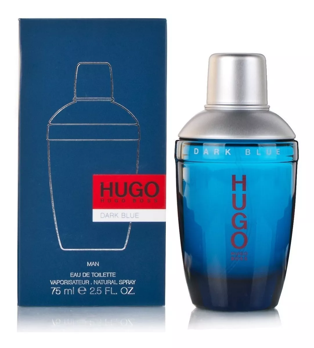 PERFUME HUGO BOSS DARK BLUE 75ML ELEGAN - 1
