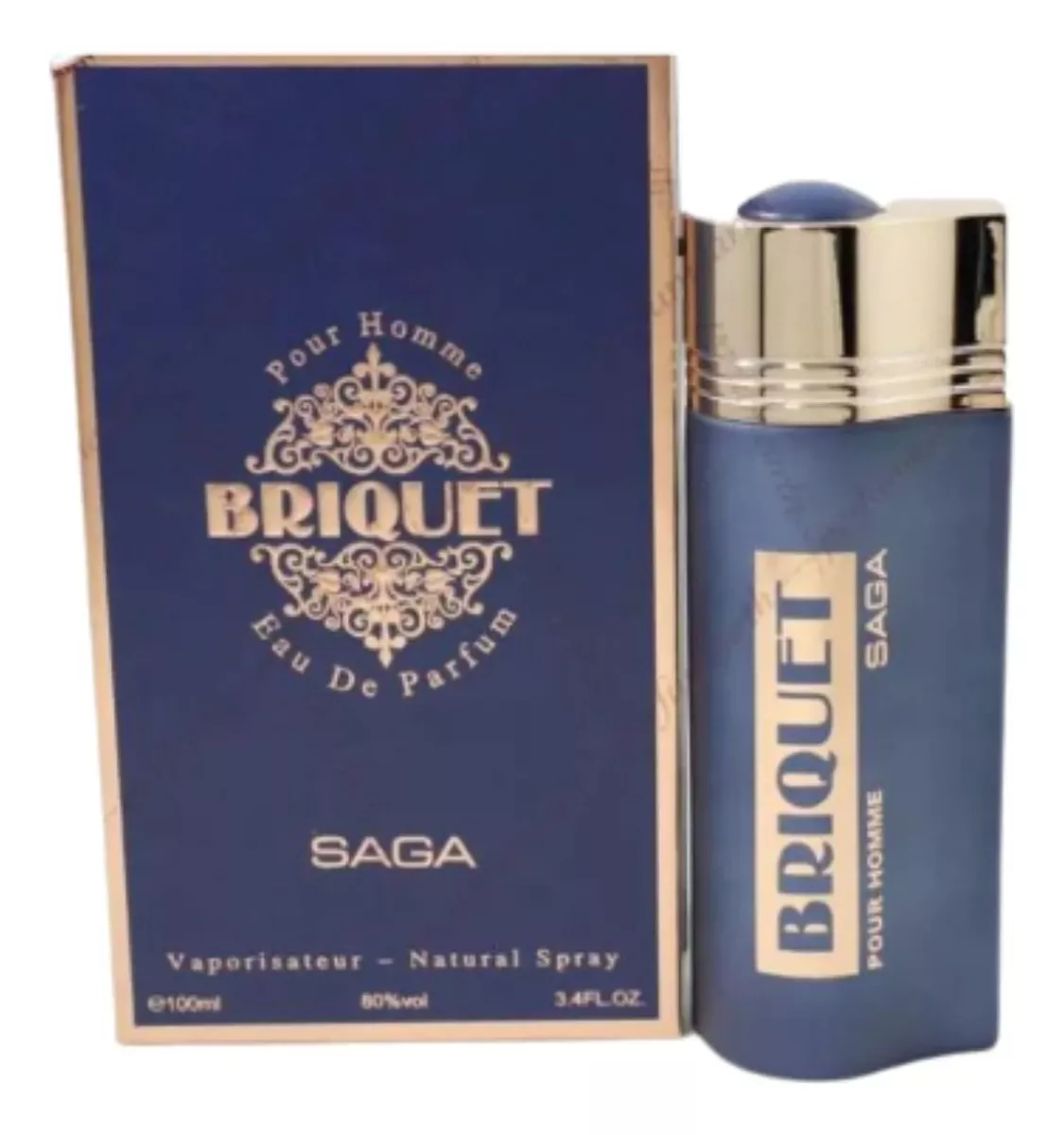 PERFUME BRIQUET SAGA POUR HOMME EDP 100 ML - 1