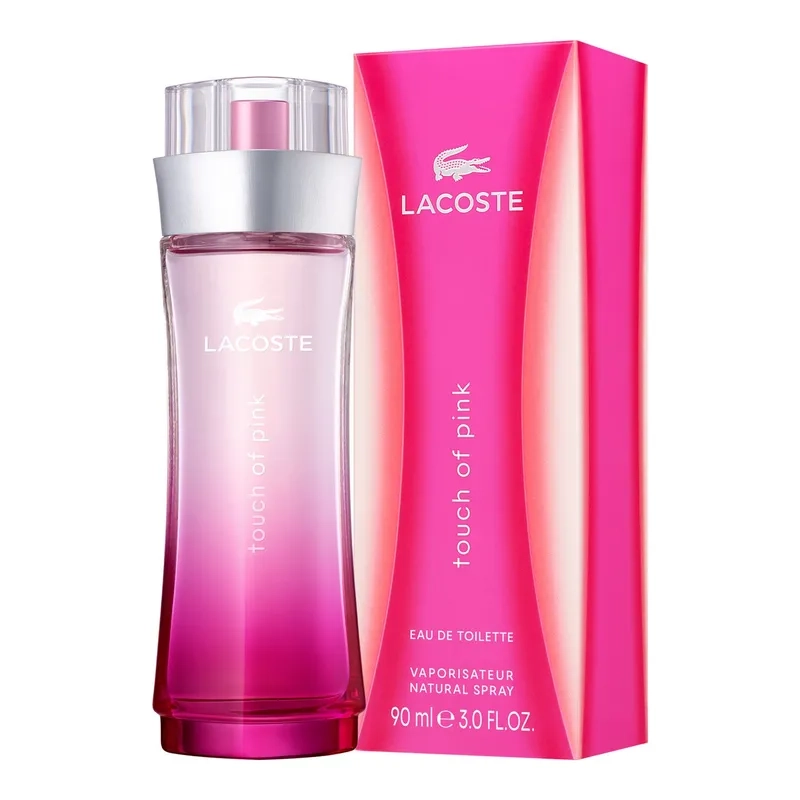 PERFUME LACOSTE TOUCH OF PINK MUJER EAU DE TOILETTE 90 ML - 1