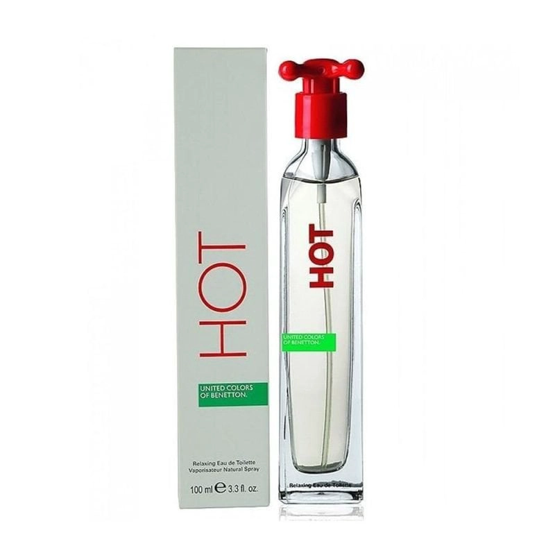 PERFUME HOT DE UNITED COLORS OF BENETTON HOMBRE EAU DE TOILETTE 100ML - 1