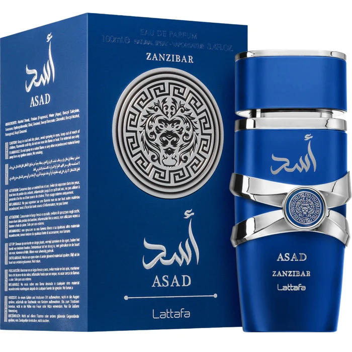 PERFUME ASAD ZANZIBAR DE LATTAFA HOMBRE EAU DE PARFUM 100ML - 1