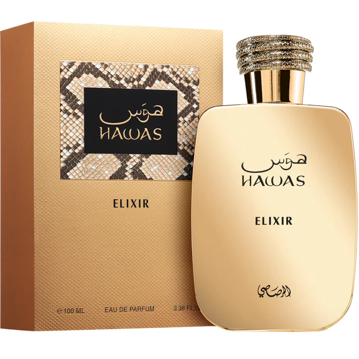 PERFUME HAWAS ELIXIR DE CABALLERO EAU DE PARFUM 100 ML - 1