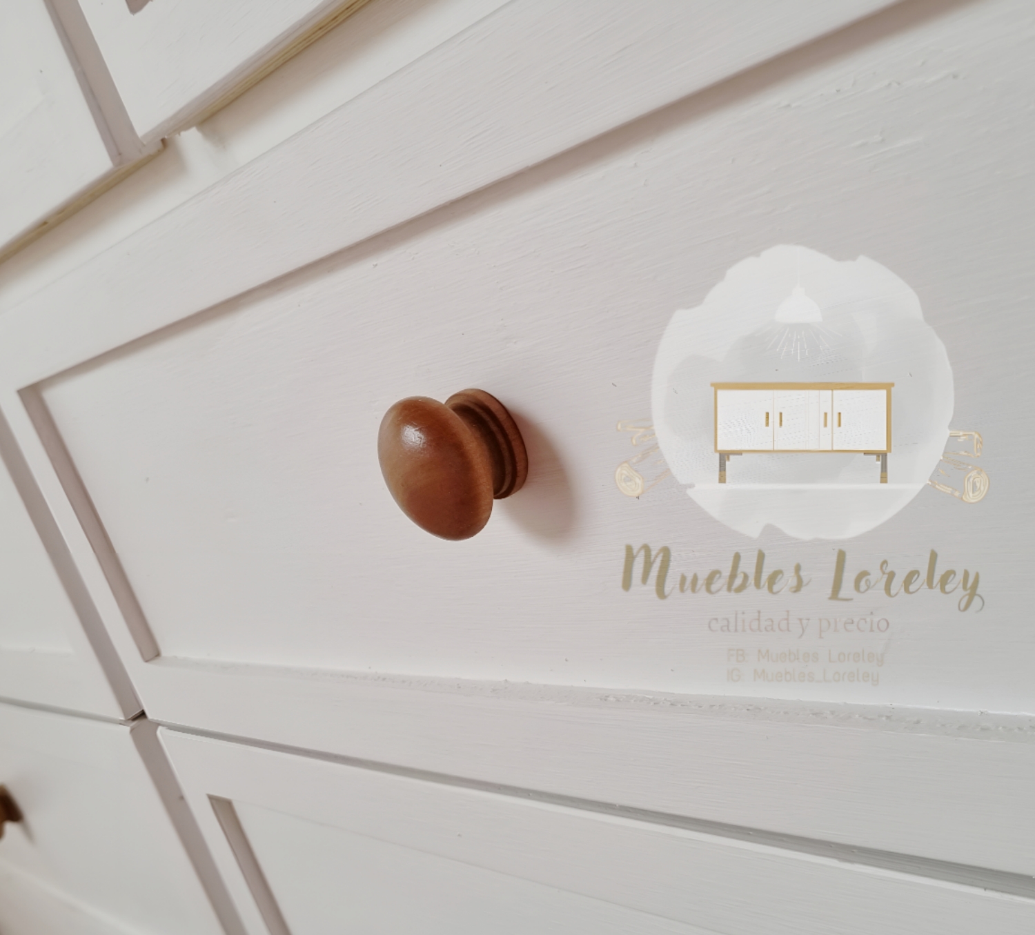 GRAN CLÓSET MUEBLES LORELEY MADERA BLANCO 4 CUERPOS - 7