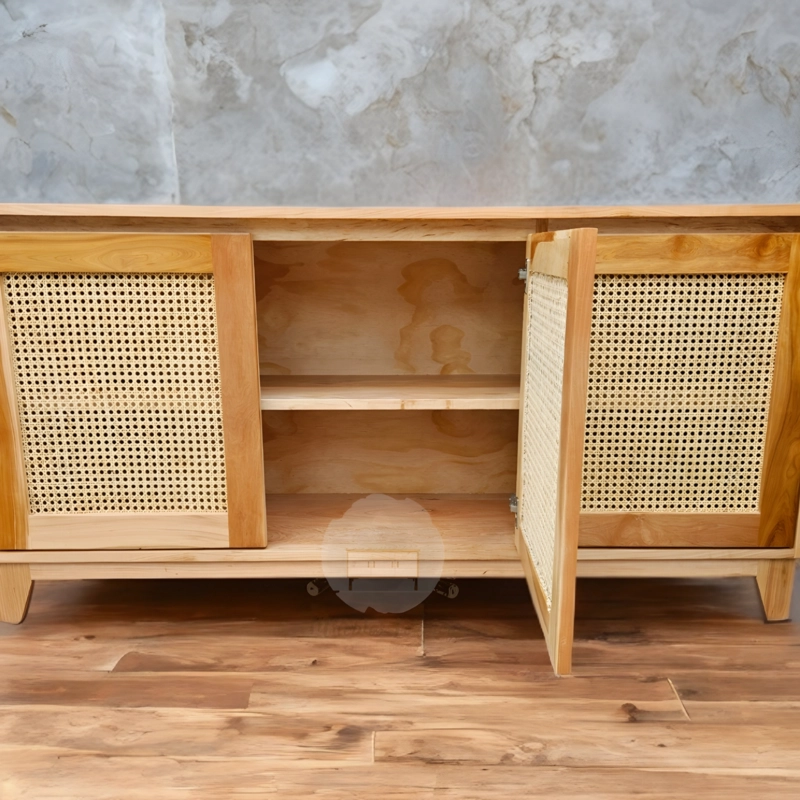RACK MUEBLES LORELEY LENGANOVA MADERA O BUFFET - 3