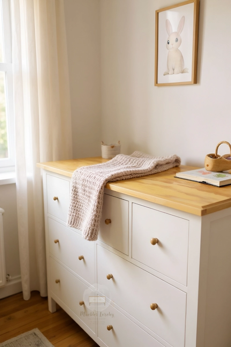 COMODA 'NÖRKA' DE MADERA - MUEBLES LORELEY - 4