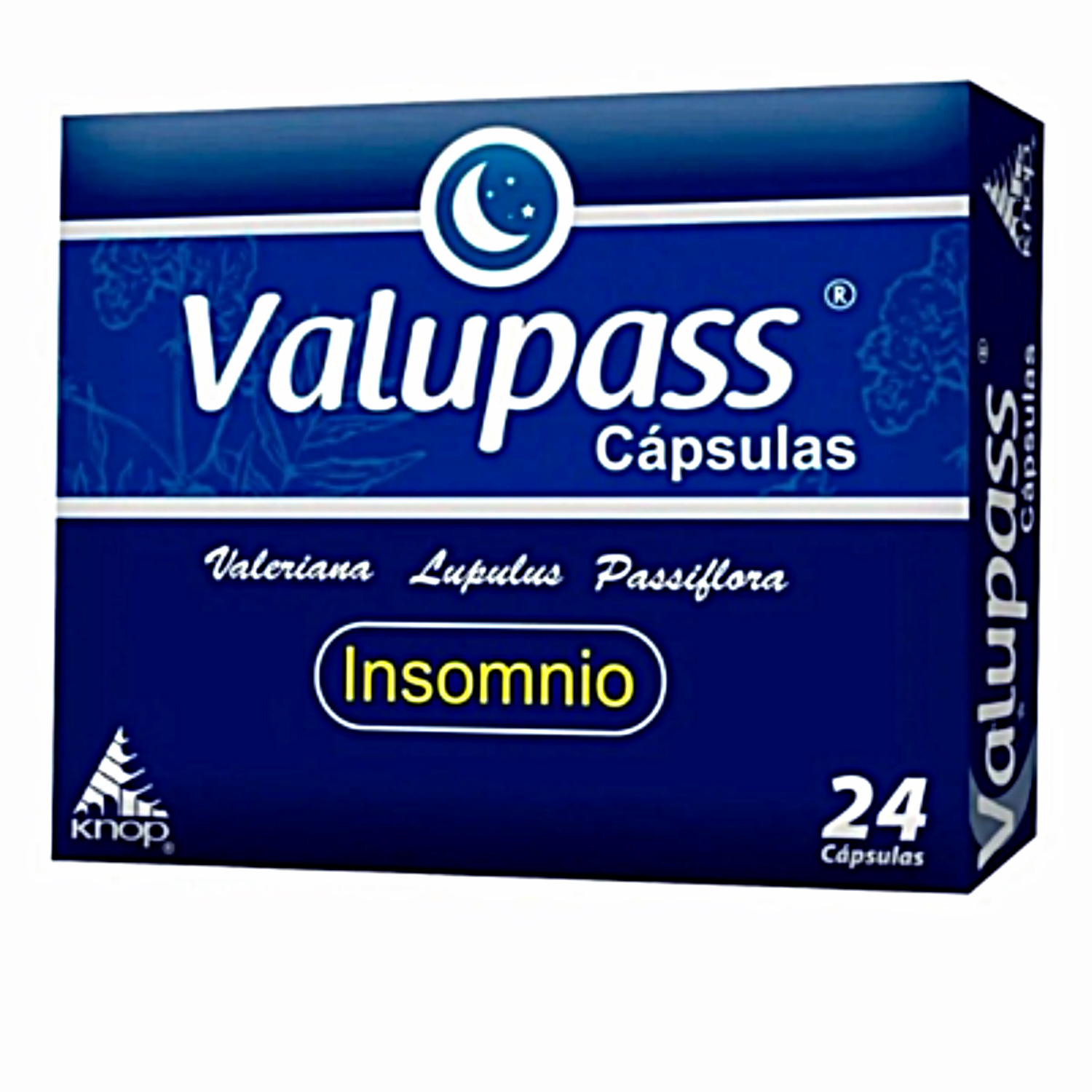 SUPLEMENTO ALIMENTICIO KNOP 24 CÁPSULAS VALUPASS 24 CÁPSULAS - 1