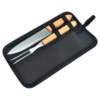 SET PARRILLERO DE 2 PIEZAS CON SU ESTUCHE - 1