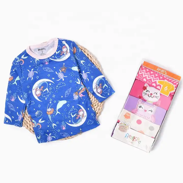 SET DE 5 POLERAS MANGA LARGA NIÑA ALGODÓN. MODELOS SURTIDOS - 2